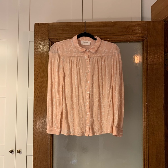 BA&SH Pink Blouse - Picture 1 of 5